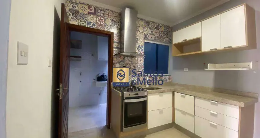 Sobrado com 2 dormitórios para alugar, 64 m² por R$ 2.567,33/mês - Parque Novo Oratório - Santo André/SP
