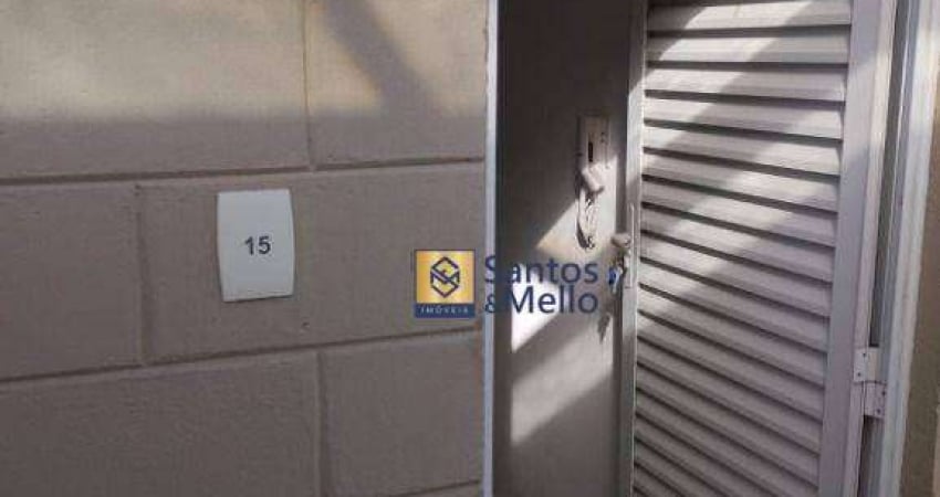 Kitnet com 1 dormitório para alugar, 20 m² por R$ 1.479,33/mês - Bangu - Santo André/SP