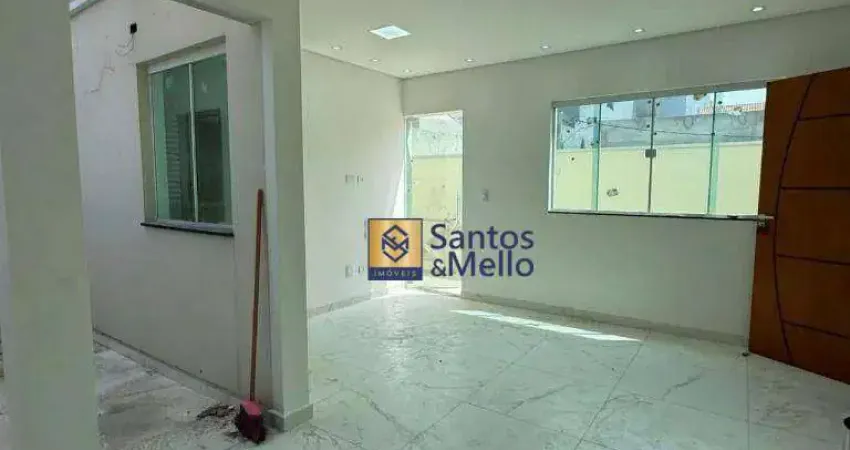 Apartamento com 3 dormitórios à venda, 67 m² por R$ 450.000 - Vila Homero Thon - Santo André/SP