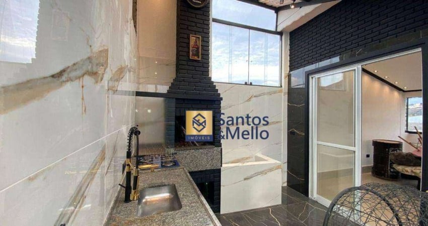 Kitnet com 1 dormitório para alugar, 60 m² por R$ 3.100,01/mês - Cerâmica - São Caetano do Sul/SP