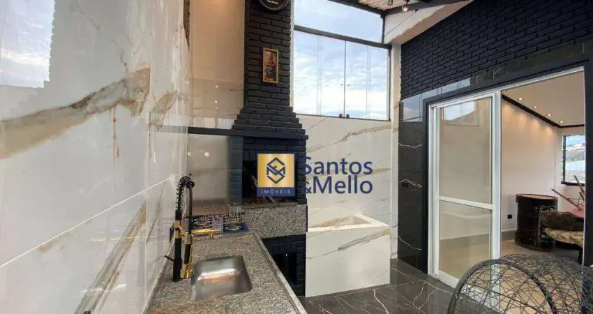 Kitnet com 1 dormitório para alugar, 60 m² por R$ 3.100,01/mês - Cerâmica - São Caetano do Sul/SP