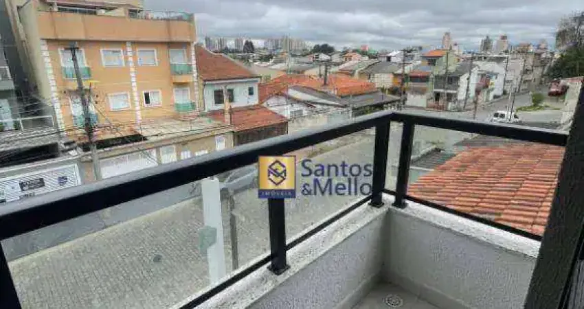Apartamento com 2 dormitórios para alugar, 48 m² por R$ 2.400,00/mês - Vila São Pedro - Santo André/SP