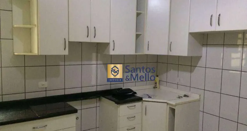 Apartamento com 3 dormitórios para alugar, 88 m² por R$ 3.350,00/mês - Vila Alice - Santo André/SP