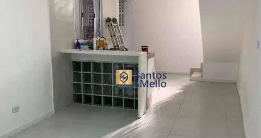 Casa com 2 dormitórios para alugar, 60 m² por R$ 2.300/mês - Vila Vitória - Santo André/SP