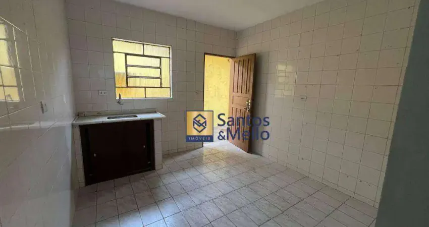 Casa com 1 dormitório para alugar, 60 m² por r$ 1.230,00/mês - vila suíça - santo andré/sp