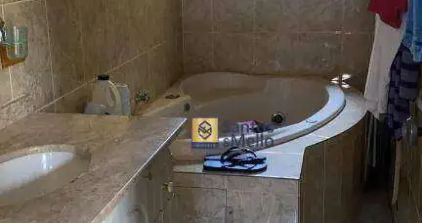 Sobrado com 3 dormitórios para alugar, 250 m² por r$ 3.450,00/mês - parque marajoara - santo andré/sp