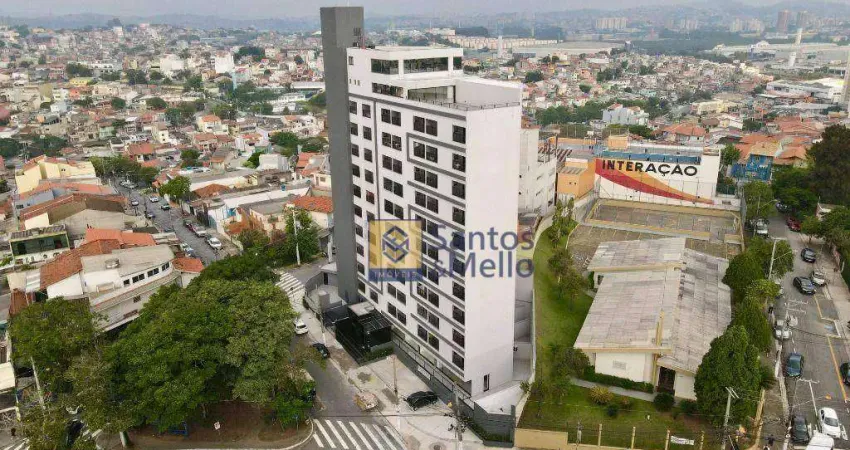 Sala para alugar, 32 m² por r$ 1.520,00/mês - vila curuçá - santo andré/sp