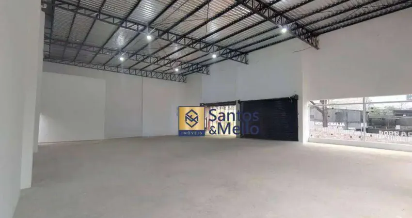 Loja para alugar, 431 m² por r$ 32.000,00/mês - vila scarpelli - santo andré/sp