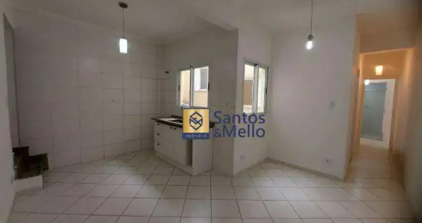 Cobertura com 2 dormitórios para alugar, 50 m² por r$ 2.328,90/mês - parque oratório - santo andré/sp