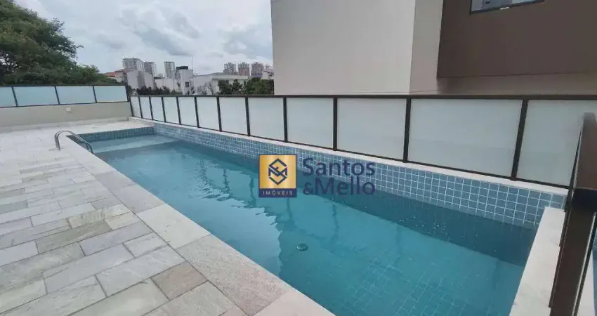 Apartamento com 1 dormitório para alugar, 51 m² por r$ 3.011,00/mês - parque das nações - santo andré/sp