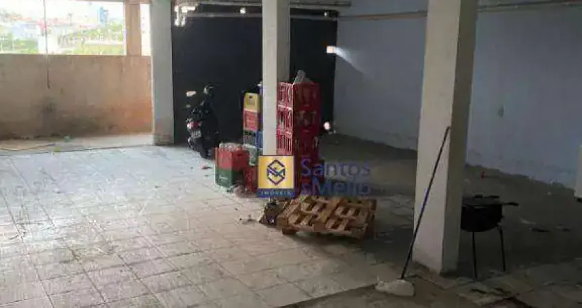 Salão para alugar, 200 m² por r$ 1.900/mês - cidade são jorge - santo andré/sp