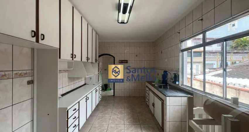 Casa com 2 dormitórios para alugar, 90 m² por r$ 2.000,00/mês - cidade são jorge - santo andré/sp