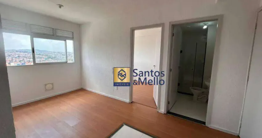 Apartamento com 2 dormitórios para alugar, 35 m² por r$ 1.800,00/mês - fazenda da juta - são paulo/sp