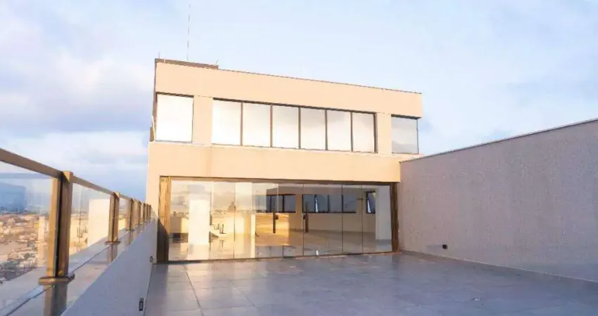 Spazio Rooftop, 110m² internos, 54m² Mezzanino.141m² Externos,
