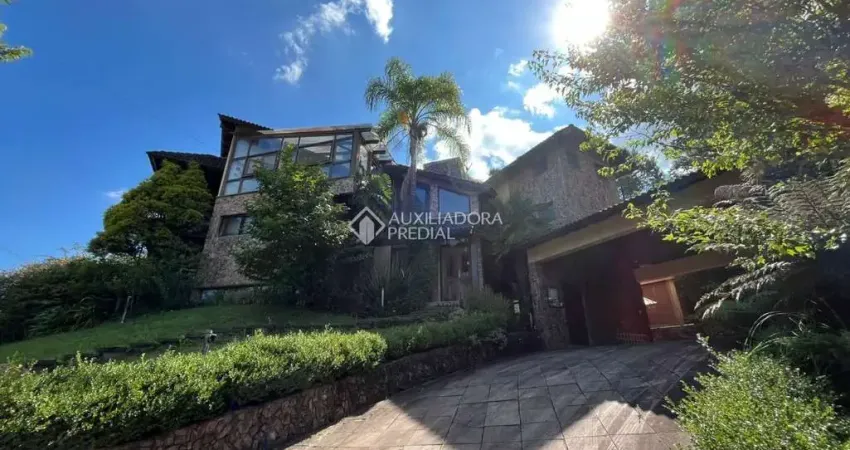 Casa em condomínio fechado com 6 quartos para alugar na Rua Ladeira Das Azaléias, 680, Planalto, Gramado