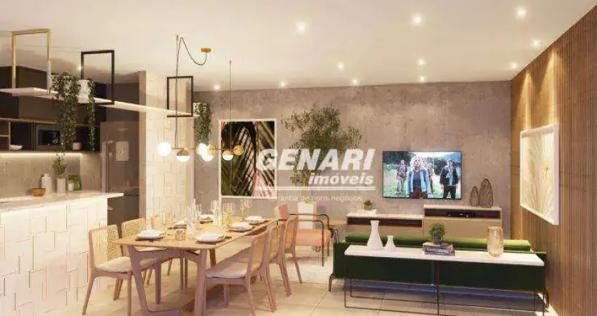 Apartamento com 3 dormitórios à venda, 74 m² por R$ 598.000,00 - Condomínio Manai Residence - Indaiatuba/SP
