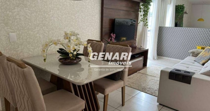 Apartamento com 2 dormitórios à venda, 72 m² por R$ 470.000,00 - Jardim Santiago - Indaiatuba/SP