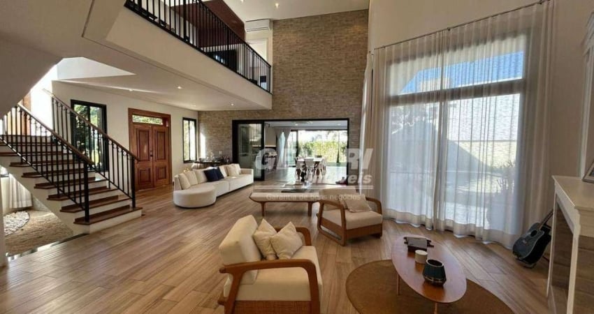 Lindíssimo sobrado com 3 suítes à venda, 318 m² - Condomínio Piemonte - Indaiatuba/SP