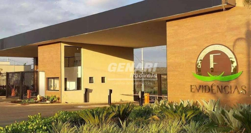 Terreno à venda, 340 m² por R$ 478.000,00 - Residencial Evidencias - Indaiatuba/SP