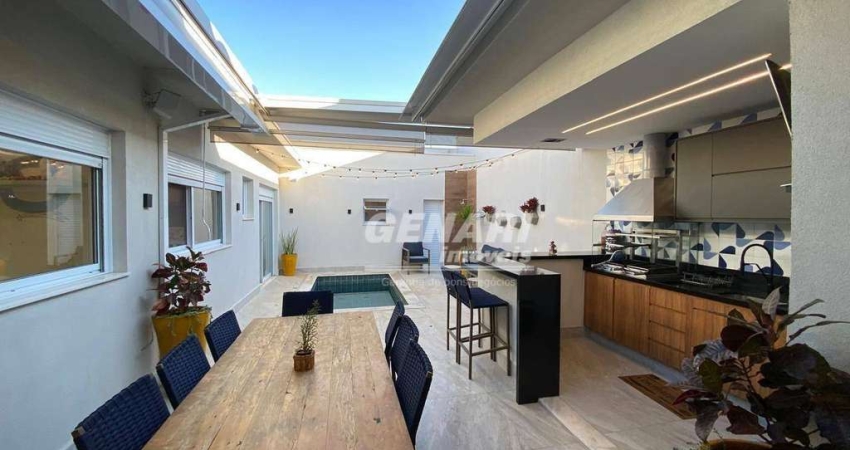 Casa com 4 dormitórios à venda, 222 m² por R$ 2.200.000,00 - Jardim Residencial Dona Maria José - Indaiatuba/SP