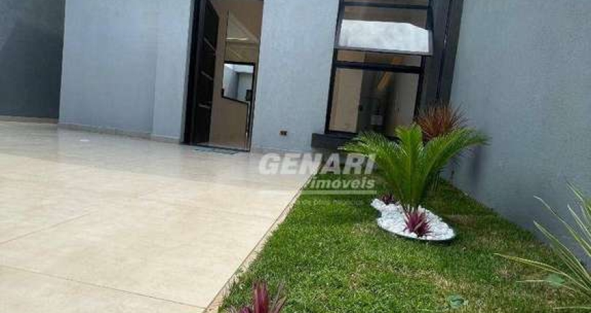 Casa com 3 quartos sendo 1 suíte à venda, 84 m² por R$ 750.000 - Jardim Belo Horizonte - Indaiatuba/SP