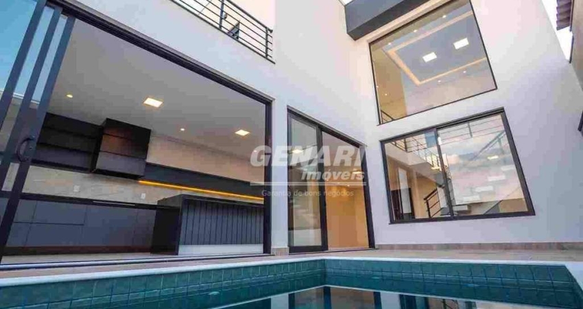 Casa com 3 quartos sendo 1 suíte à venda, 222 m² por R$ 1.550.000 - Loteamento Park Gran Reserve - Indaiatuba/SP