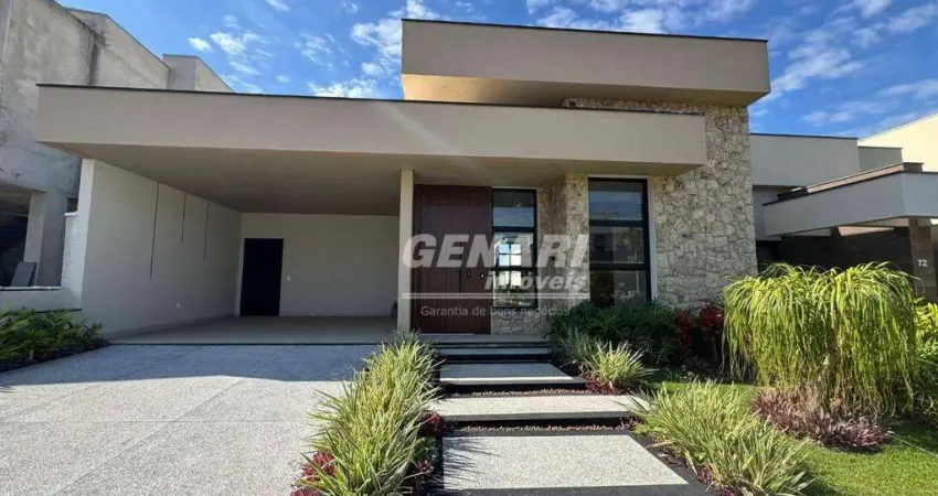 Casa com 3 quartos suítes  à venda, 222 m² por R$ 2.490.000 - Jardim Residencial Dona Lucilla - Indaiatuba/SP