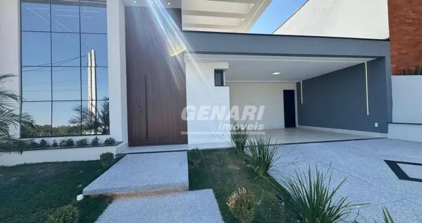 Casa com 3 quartos suítes à venda, 192 m² por R$ 1.537.000 - Jardim Residencial Milano - Indaiatuba/SP