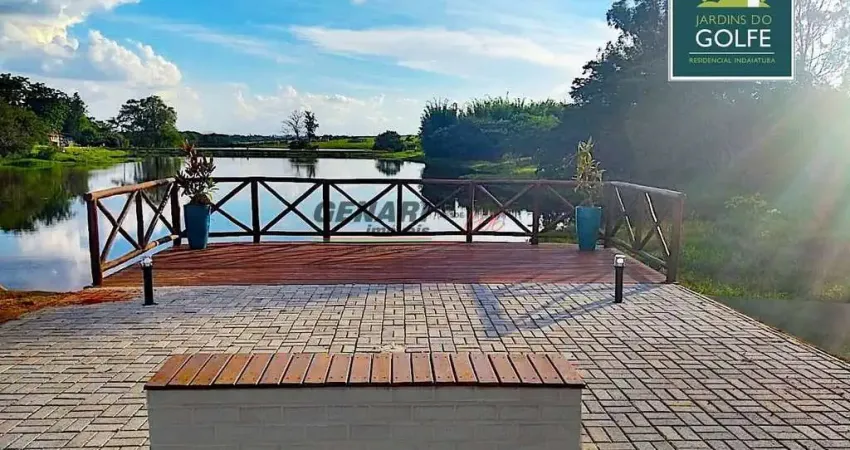 Terreno à venda, 1000 m² - condomínio jardins do golf - indaiatuba/sp