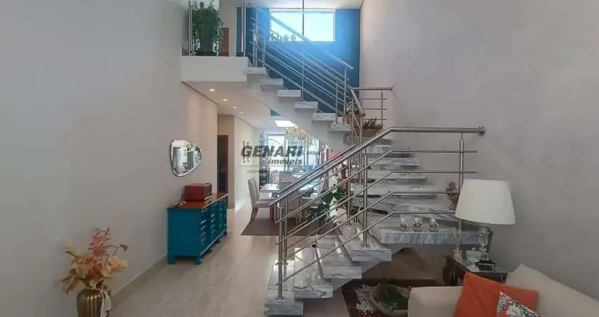 Sobrado à venda com 3 suítes no jardim piemonte, indaiatuba, sp