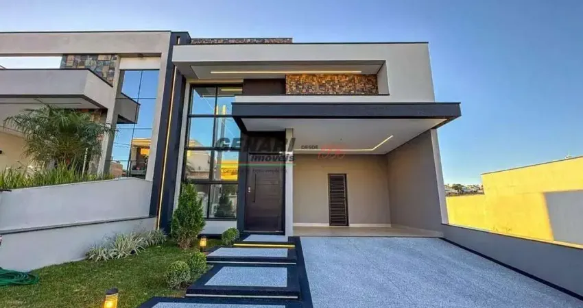 Casa à venda com 3 quartos no loteamento park gran reserve, indaiatuba - sp