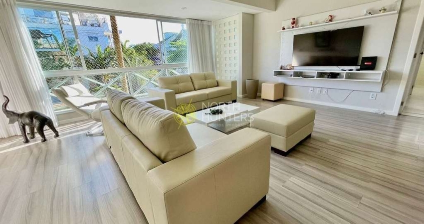 Apartamento com 3 dormitórios para locação anual, 102 m² - Jurerê - Florianópolis/SC