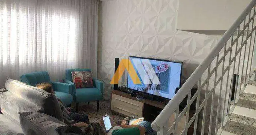 Sobrado com 3 dormitórios à venda, 148 m² por R$ 848.000,00 - Condomínio Giardino Campolim - Sorocaba/SP