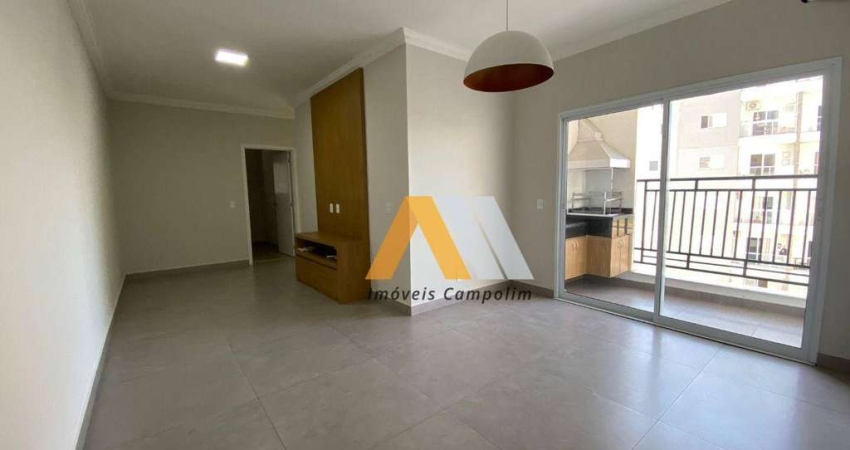Apartamento com 3 dormitórios para alugar, 80 m² por R$ 3.590,00/mês - Condomínio Edifício Vivace - Sorocaba/SP