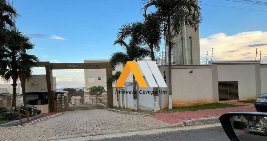 Apartamento com 2 dormitórios, 43 m² - venda por R$ 210.000 ou aluguel por R$ 1.524/mês - Caguaçu - Sorocaba/SP