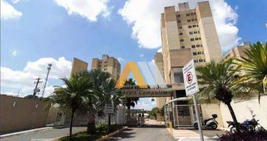 Apartamento com 2 dormitórios para alugar, 52 m² por R$ 2.123,00/mês - Condomínio Reserva do Bosque Ecoclube - Sorocaba/SP