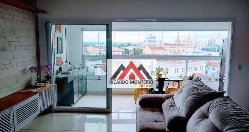 Apartamento com 3 dormitórios à venda, 132 m² por r$ 860.000,00 - edifício maximus residence - pindamonhangaba/sp