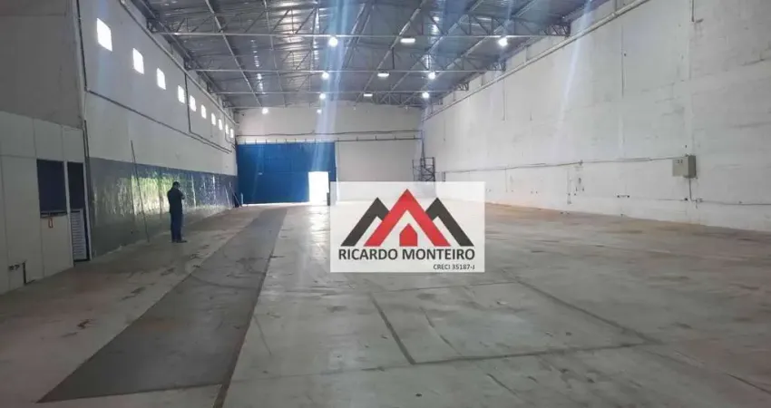 Galpão para alugar, 825 m² por r$ 10900/mês - quinta das frutas - taubaté/sp