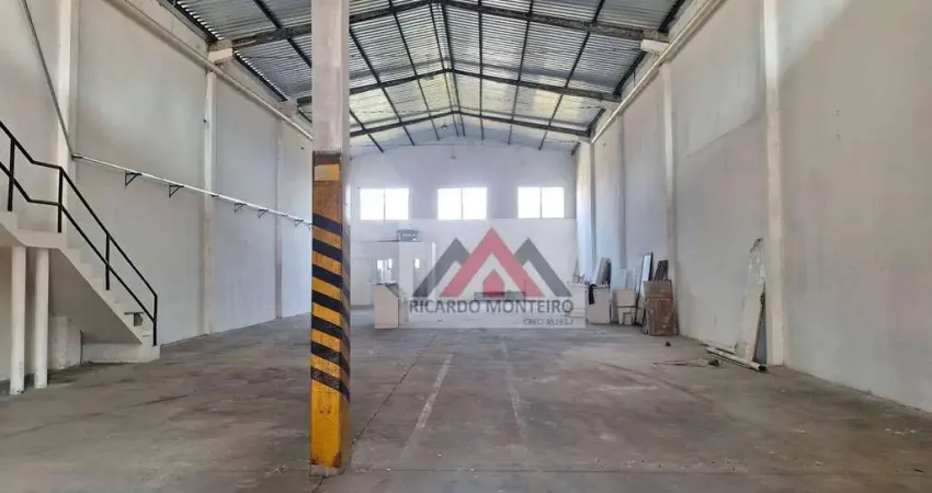 Galpão para alugar, 450 m² por r$ 6.784,21/mês - parque das nações - pindamonhangaba/sp