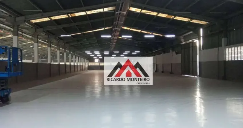Galpão, 4898 m² - venda por r$ 13.000.000 ou aluguel por r$ 60.000/mês - vila galvão - caçapava/sp
