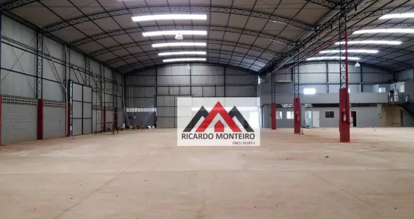 Galpão industrial , 2200 m² - venda por r$ 5.600.000 ou aluguel por r$ 26.200/mês - moreira césar - pindamonhangaba/sp