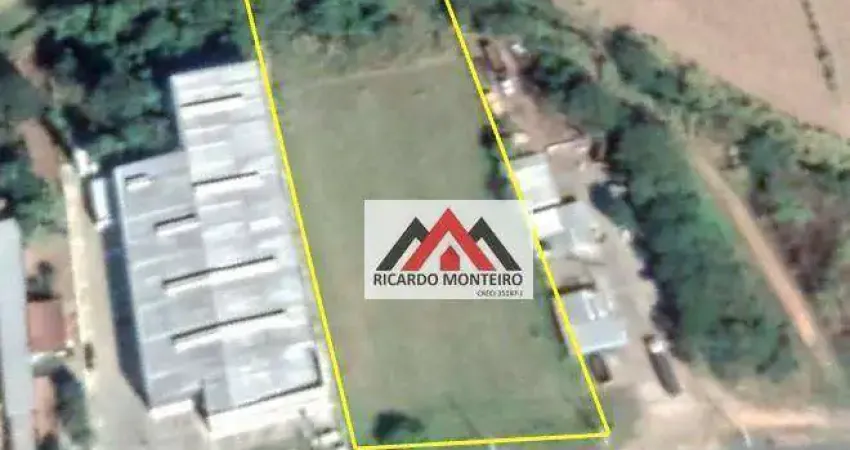 Terreno industrial à venda, 6145 m² por r$ 1.900.000 - chácara flórida - taubaté/sp
