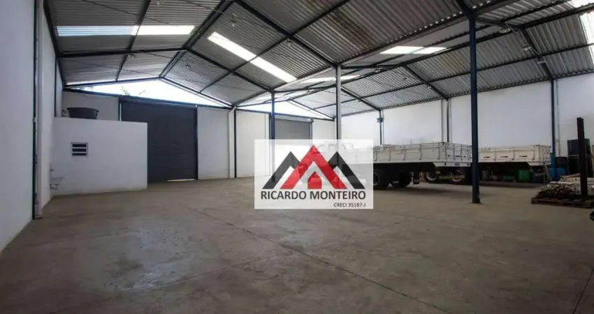 Galpão, 547 m² - venda por r$ 1.800.000 ou aluguel por r$ 14.000/mês - parque das nações - pindamonhangaba/sp