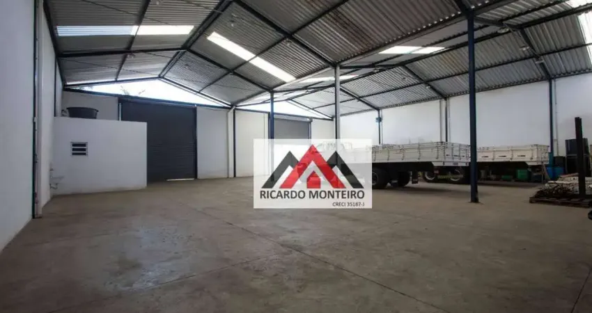 Galpão, 547 m² - venda por r$ 1.800.000 ou aluguel por r$ 14.000/mês - parque das nações - pindamonhangaba/sp