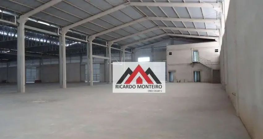 Galpão para alugar, 6500 m² por r$ 107.000,00/mês - cidade jardim - pindamonhangaba/sp