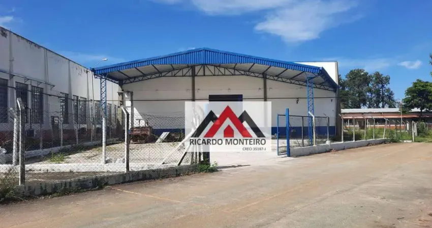 Galpão industrial para alugar, 1600 m² por r$ 24.000/mês - alto do cardoso - pindamonhangaba/sp