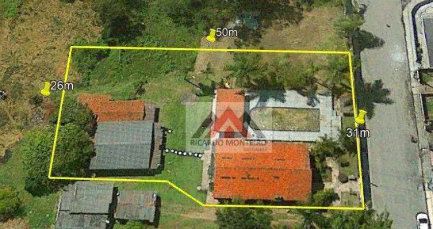 Terreno à venda, 1446 m² por r$ 540.000,00 - centro - itaquaquecetuba/sp