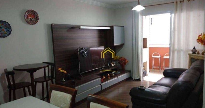 Apartamento com 3 dormitórios para alugar, 83 m² por R$ 5.050,00/mês - Vila Carrão - São Paulo/SP