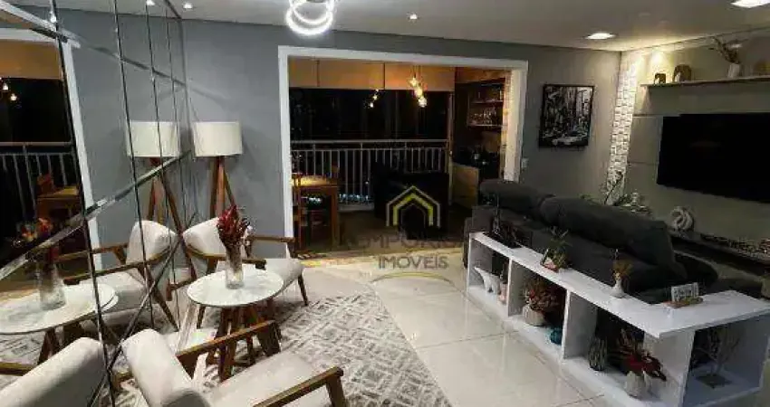 Apartamento com 3 dormitórios à venda, 110 m² por r$ 1.250.000 - vila leonor - guarulhos/sp