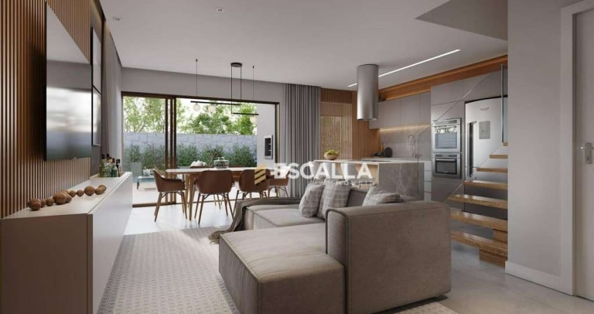 Casa com 4 dormitórios à venda, 145 m² por R$ 1.160.209,23 - Glória - Joinville/SC